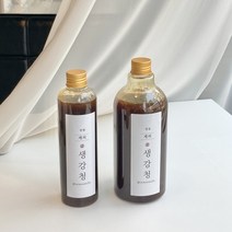 건강청 답례품 단체선물 수제 착즙 생강계피청 600g, 포장안함