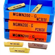 MGMN200 NC3020 NC3030 PC9030 10PCS CNC 가공 금속 선반 부품 MGMN 200 엔드 밀링 커터 카바이드 터닝 도