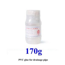 급수 PVC-U 파이프용 UPVC / PVC 접착제 빠른 건조 산업 정원 관개 파이프 100g 170g, [02] 170g for Drainage