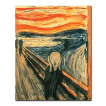 DIY캔버스페인팅 명화그리기 -인물 40x50, F26_뭉크의 절규