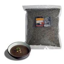 볶음 검정깨 가루 검은깨 흑임자죽 분말 1kg, CJB001-4 볶음검정깨가루 1kg