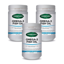 [톰슨] 오메가-3 피쉬오일 400캡슐 3개