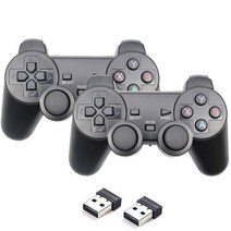 무선 게임 조이스틱 패드 PC/ PS3/ TV 박스/안드로이드 폰 조이스틱용 2.4G 무선 게임패드 컨트롤러 슈퍼, 한개옵션1, 02 2 PCS