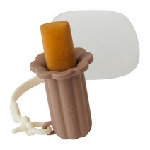 퍼기 츄러스 티딩 러스크 홀더 + 스트랩, 초코