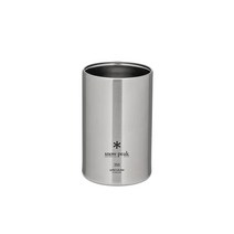 Snow Peak 유니 시모 캔 쿨러 색상 350ml, Silver, Silver