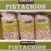 [코스트코무염파스타치오] 코스트코 커클랜드 시그니춰 가염 피스타치오 Costco Kirkland Signature Salted Pistachios, 3팩, 1.36kg