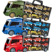 씽크 어린이 캐리어 자동차 장난감 3시리즈 소방차 경찰차 군인차 카캐리어 세트