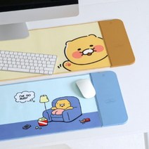 카카오프렌즈 춘식이 듀얼 무선충전 마우스패드 비지, 비지 춘식, 비지 춘식, 1개