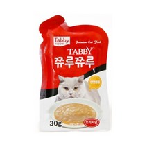 테비 쮸루쮸루 오리지널 30g*12개 고양이간식, 1팩