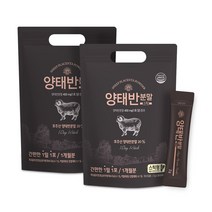 [유통기한 2023-02-25] 내추럴박스 _ 양태반 분말스틱 2g*30포 2개 (2개월분)