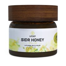 [영국 직구] Lote & Co Yemeni Sidr Honey 로테앤코 예멘 시드르 허니 로얄 젤리 앤 폴른 350g, 1개