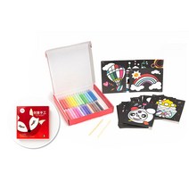 샌드아트 24색 50도안 패키지 모래놀이