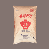 대상 미원 슈퍼 250 25kg 1포대 감칠맛 리보뉴클레오티드이나트륨 핵산2.5프로, 미원 슈퍼250 25kg 1포대