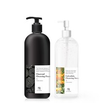 대용량 카렌듈라 클렌징세럼 & 참숯 클렌징폼 세트, 단품