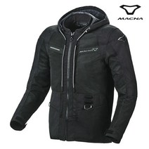 마크나 치녹 자켓 1653316 / MACNA CHINOOK JACKET / 오토바이 후드 자켓 / 보호대 내장 투어링 라이더자켓, 3XL, BLACK(101)
