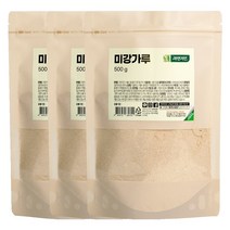 자연지인 국내산 고운입자 미강가루 미강분말 천연 곡물팩 한방팩 재료, 500g 3개