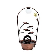 [천삼백케이] [이앤] 실내분수대 이앤 아치형LED등물레방아 자연가습기, 허브라벤더