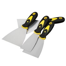 1 개 퍼티 나이프 탄소강 스크레이퍼 블레이드 1 "2" 3 "4" 5 "스크레이퍼 삽 플라스틱 손잡이 벽 석고 건설 수공구, 2 inch
