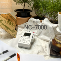 카드단말기 올인원 미니단말기 신규사업자 개인사업자 맞춤 NC-7000 제로페이 카카오페이 WIFI 결제가능, 무선랜카드