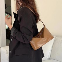 끄레앙 여성용 데일리 미니 에나멜 숄더백 5206