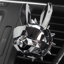 에어디 계묘년 토끼 방향제 2023년띠 선물 검은토끼 차량용, 블랙체리 X 2개