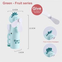 얼굴 스티머 피부 안면 가습 미스트기 워터 아쿠아 필링기 15/30ML 미니 나노 안개 분무기 팬 휴대용 가습기 충전식 기선 스킨 케어 도구, [07] green fruit B 30ml