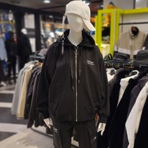 리트머스 후드 등판 아트웍 점퍼 LN1JF002