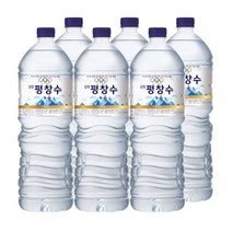 해태음료 평창수 2Lx6펫 해태 음료 생수 종이컵 커피, 평창수 2Lx6펫/ 해태 음료/ 생수