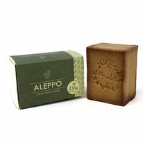 알레포 올리브 & 월계수오일 25% 전통방식 천연 보습 수제비누 1개 Aleppo Fatto A Mando