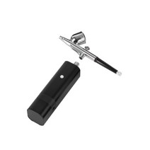 30 psi 휴대용 무선 에어 브러시 압축기 키트 tm80s 메이크업 아트 페인트 네일 뷰티 케이크 장식 문신 모델 아티스트, 협력사, TM80S F 블랙