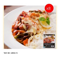 [더착한푸드]더빱 치즈불닭 덮밥소스 300g 8개 식자재마트 대용량 업소용 치즈불닭덮밥소스 덮밥소스 즉석식품 간식 분식재료 덮밥 즉석덮밥 간편소스
