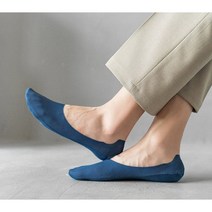 남자 벗겨지않은 시원한 굿피트 골지 여름 양말 덧신 5족세트 당일발송