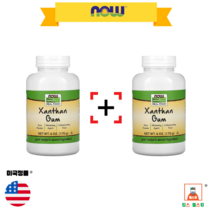 (1+1)나우 푸드 리얼푸드 잔탄검 Xanthan Gum 170g 베이킹용