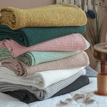 모달와플 홑이불 사계절이불 여름이불 쇼파커버 SS/Q/K -13color, 퀸&킹겸용 홑이불 단품, 네추럴베이지
