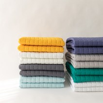 봄바람 스르륵 도톰한 패드 10컬러 침대/바닥(슈퍼싱글 퀸 킹 사이즈), 바닐라