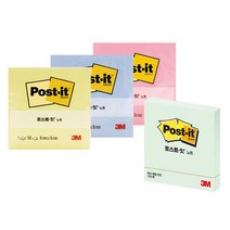 Post-it 포스트잇 일반용 노트 654 점착식 메모지 76X76, 1개, 애플민트