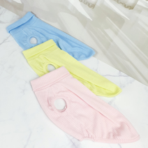 레드펫 고양이 티셔츠 민소매 터틀, 블루