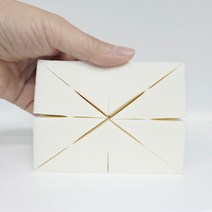 [MIRAE] 촘촘 천연 라텍스 퍼프 사각, 6개