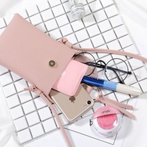 제이데이즈 고급레더 간편한 핸드폰가방 2세트