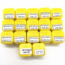 1PCS ER11 봄 콜레트 1 2 3 4 5 6 7 8 1/8 1/4 CNC 밀링 공구 조각 기계 스핀들 모터, 04 ER11-2.5