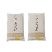 영아쿠아 네이처팜 샌드 옐로우 슈가 2kg x 2개입, 2개