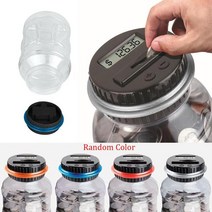 지폐계수기 플라스틱 디지털 절약 상자 달러 LCD 경제 계산 항아리 장난감 편리한 예금 동전 카운터 돈 선물 은행 전자, [01] as shown