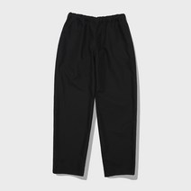 [LAB12] 22S/S 와이드핏 밴딩 치노 팬츠 (블랙)