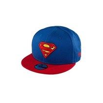 New Era 9fifty 수퍼맨 청소년 스냅 백 캡베이스 캡 캡 Kappe Kids 어린 아이들 블루 레드