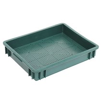 프라스틱 플라스틱바구니 운반상자 모음 다양한 바구니, 38.두부상자 녹색