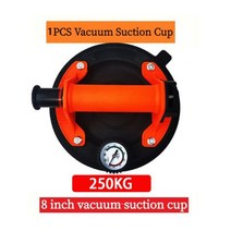 쟈키 가레지작기 유압작키 사다리작기 오일작기 인치 전문 진공 강력 흡입 컵 250kg 베어링 리프터 타일용, 01 Air valve type 1PCS