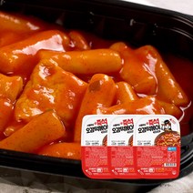 [CB001] 로뎀푸드 서울마님 즉석 오감떡볶이 - 보통맛 3팩set, 840g