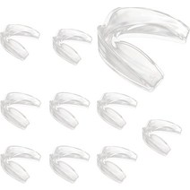 복싱마우스피스 헬스마우스피스 주짓수마우스피스 AIWAYING 스포츠 마우스 가드 치아 아머 프로페셔널 - 4, 04 Clear Teen L