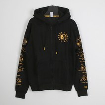 뉴에라 M NQC 11883288 AP BRUCE LEE ZIP UP HD 83 BLK