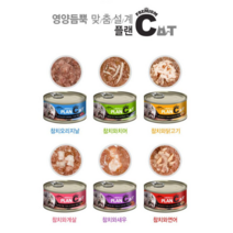 바이캣 플랜씨 그레이비소스 프리미엄 고양이 캔간식 참치 80g, 참치 + 치어 혼합맛, 24개